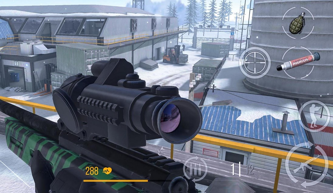 内存小画质高的射击手游